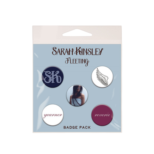 Sarah Kinsley Fleeting Badge Pack